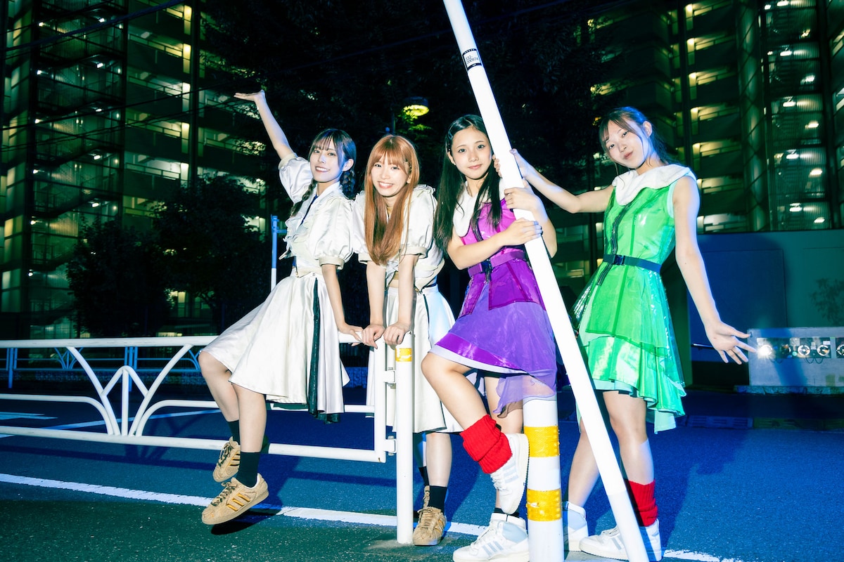 左からナオ・オブ・ナオ、レオナエンパイア、イズキ、キノ。