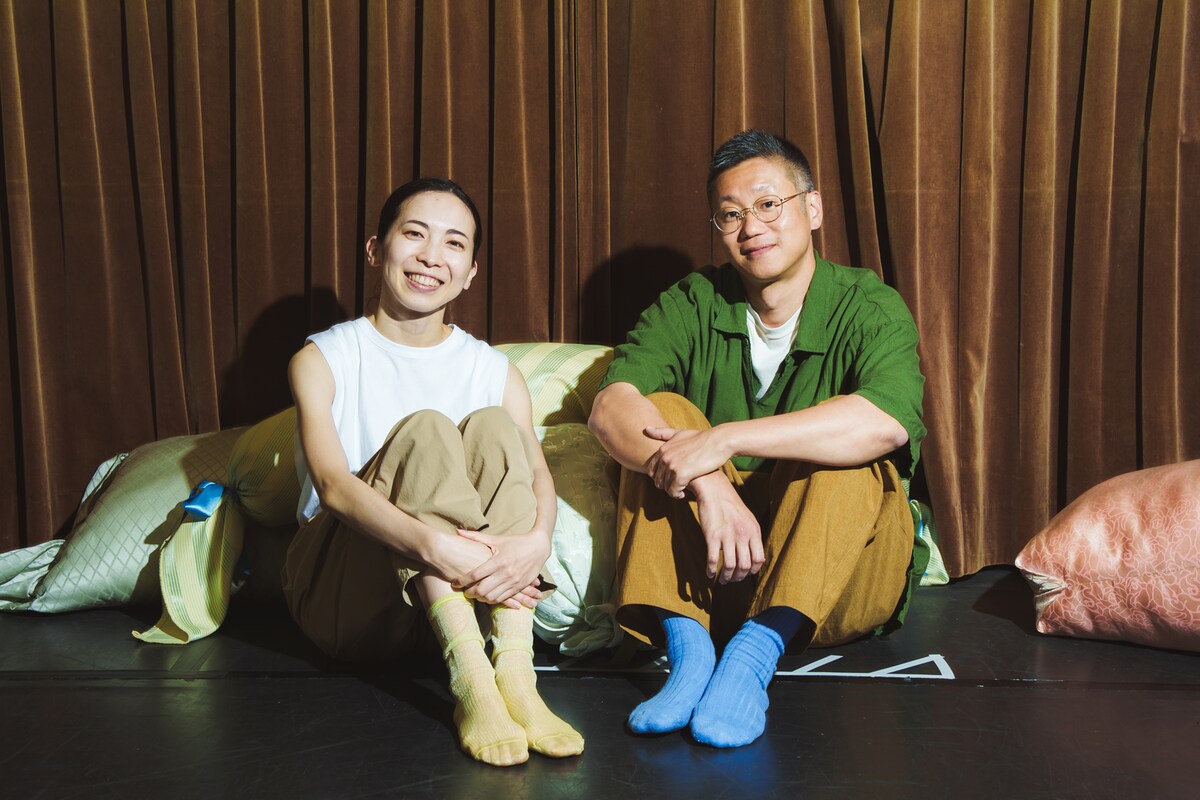 左から中村蓉、熊谷拓明。