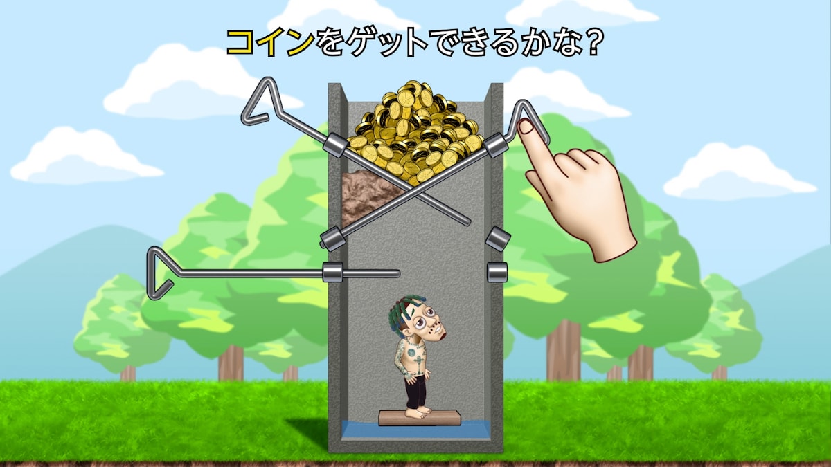 マキシマム ザ ホルモン「Dhurha Vs Dhurha ～ヅラ対ヅラ～」に収録されているゲームの映像。