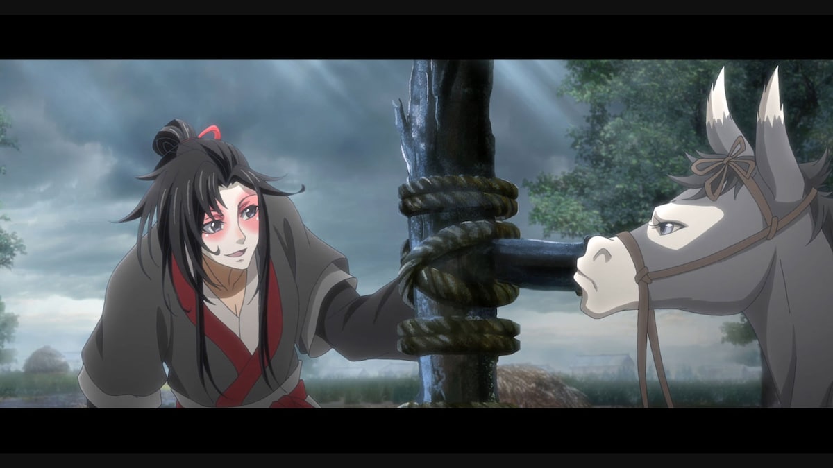 アニメ「魔道祖師 前塵編」より。