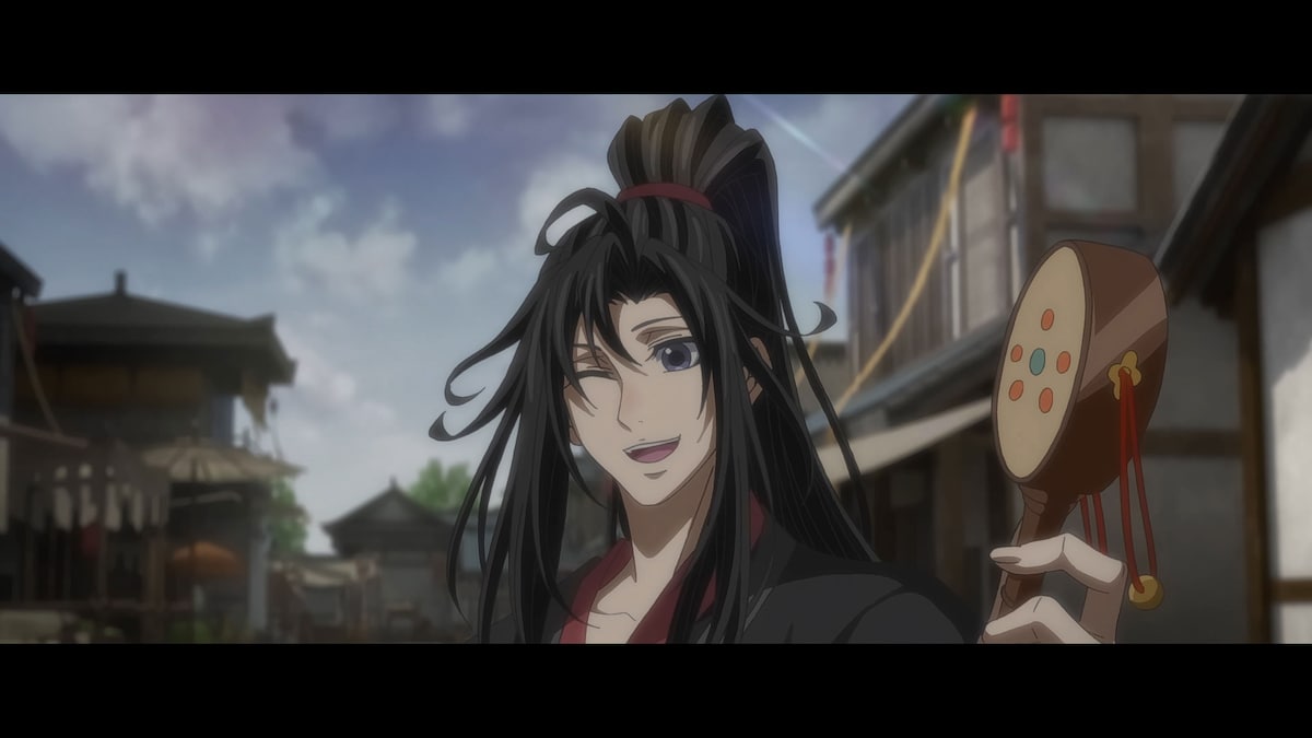 アニメ「魔道祖師 羨雲編」より、魏無羨。