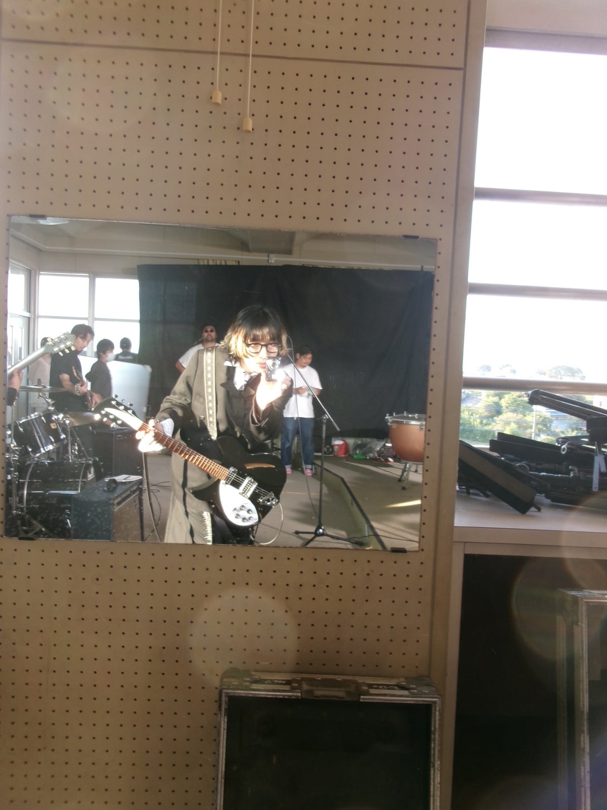 「禁断少女10」MVの撮影風景。