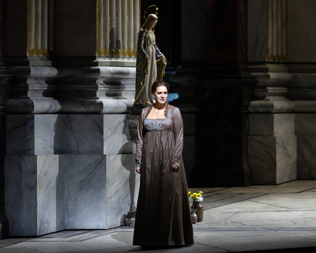 METライブビューイング「プッチーニ《トスカ》」より。©Marty Sohl／Metropolitan Opera