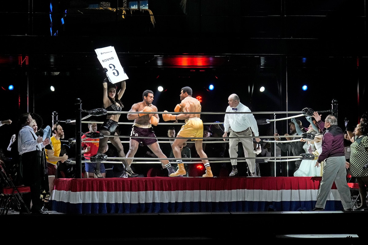 METライブビューイング「テレンス・ブランチャード《チャンピオン》MET初演」より。©Ken Howard / Metropolitan Opera