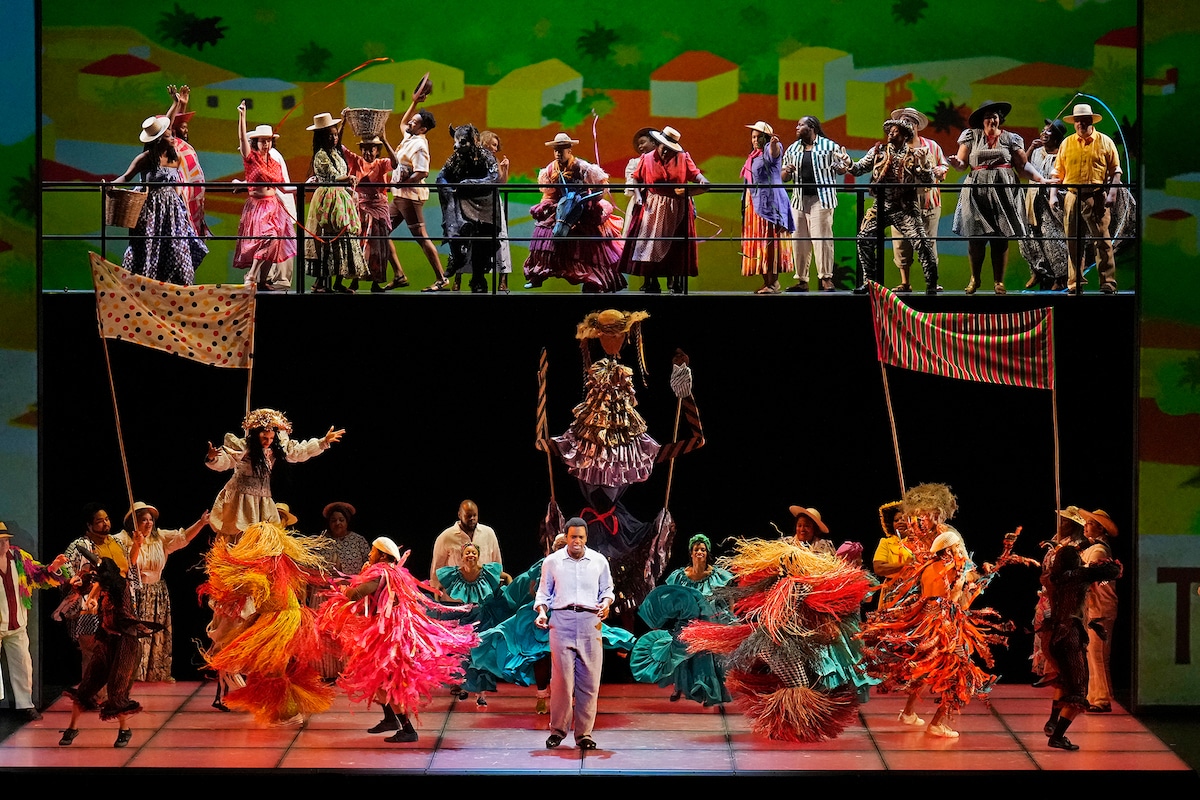 METライブビューイング「テレンス・ブランチャード《チャンピオン》MET初演」より。©Ken Howard / Metropolitan Opera