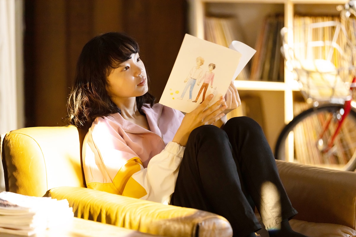 「メタモルフォーゼの縁側」より、古川琴音演じるコメダ優。