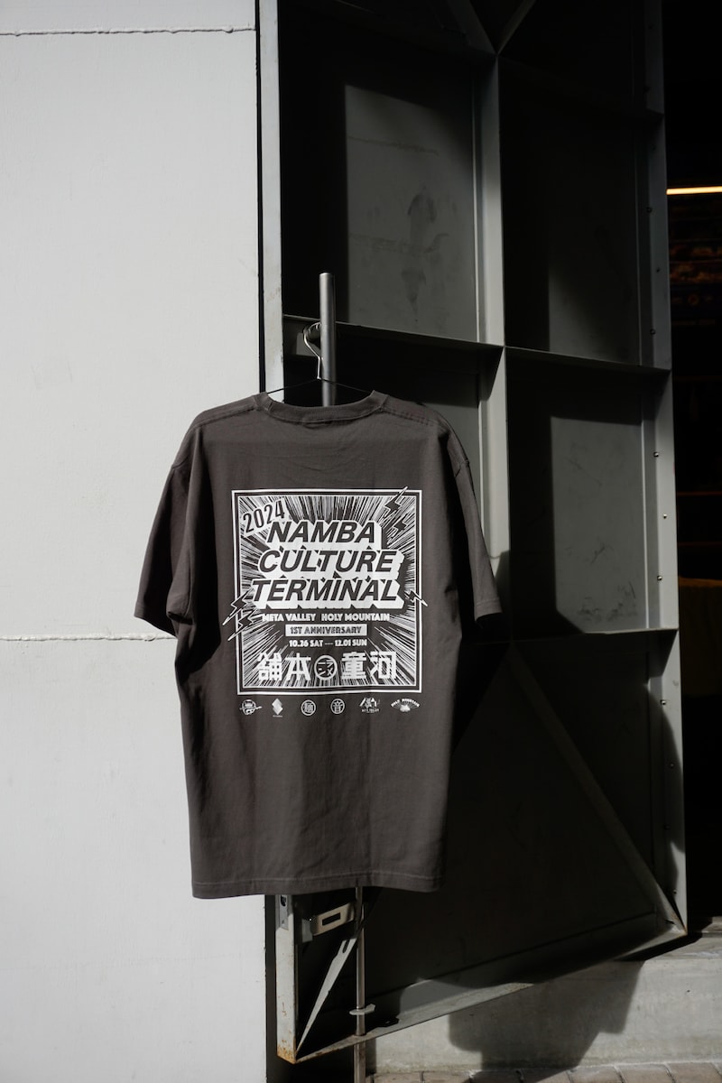 河童ラーメン本舗 なんばパークスサウス店とのコラボTシャツ。