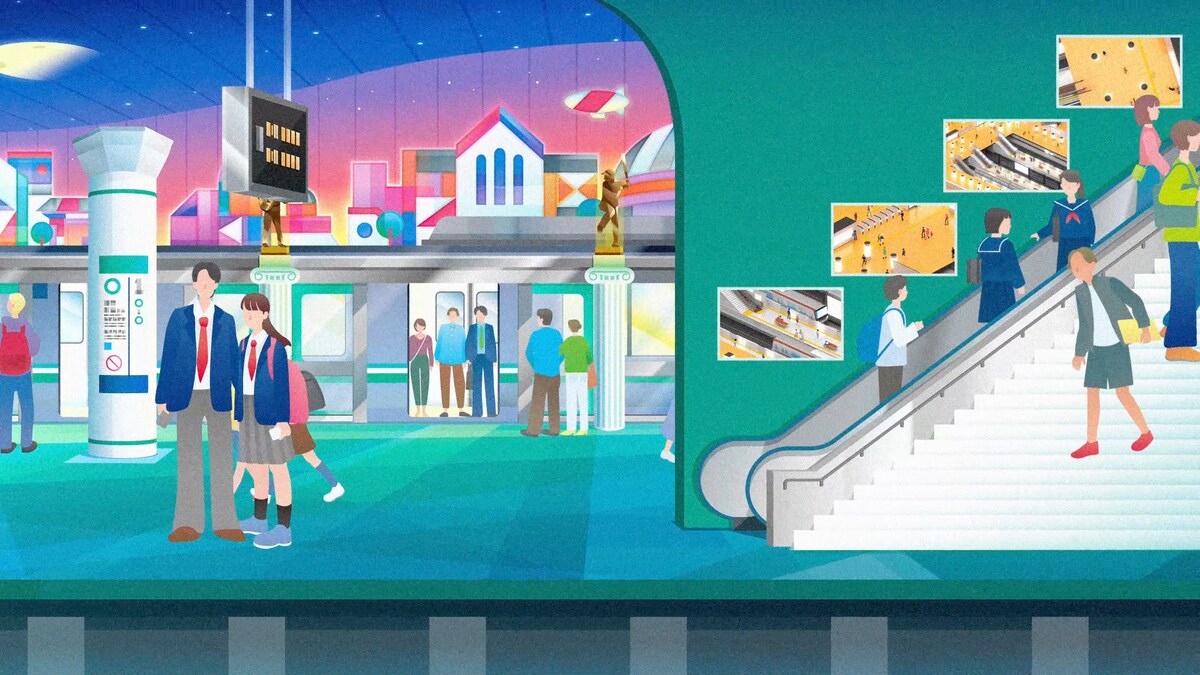 メトロアドエージェンシー特別映像より。