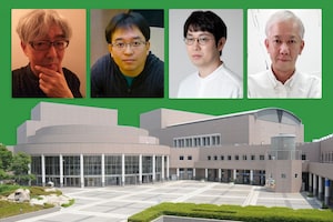 はせひろいち・田辺剛・池田亮座談会、ゆかりの3劇団が三重県文化会館をめぐって語らう