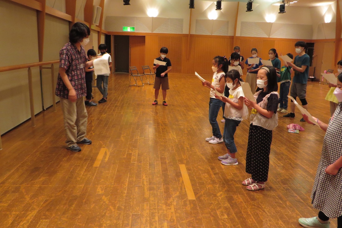 ワークショップの様子。