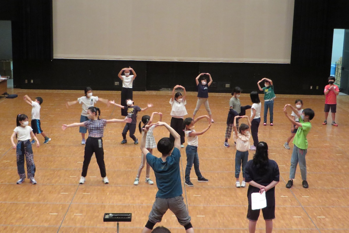 ワークショップの様子。