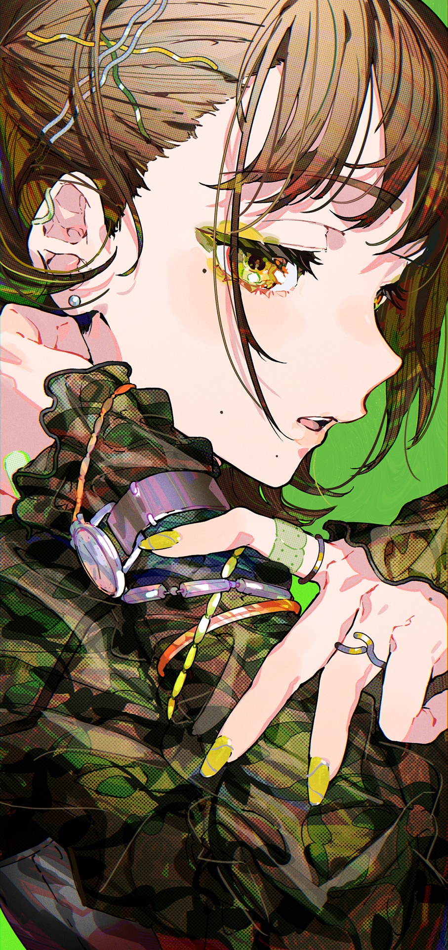 「ILY GIRL」展示作品より「RACOON」。