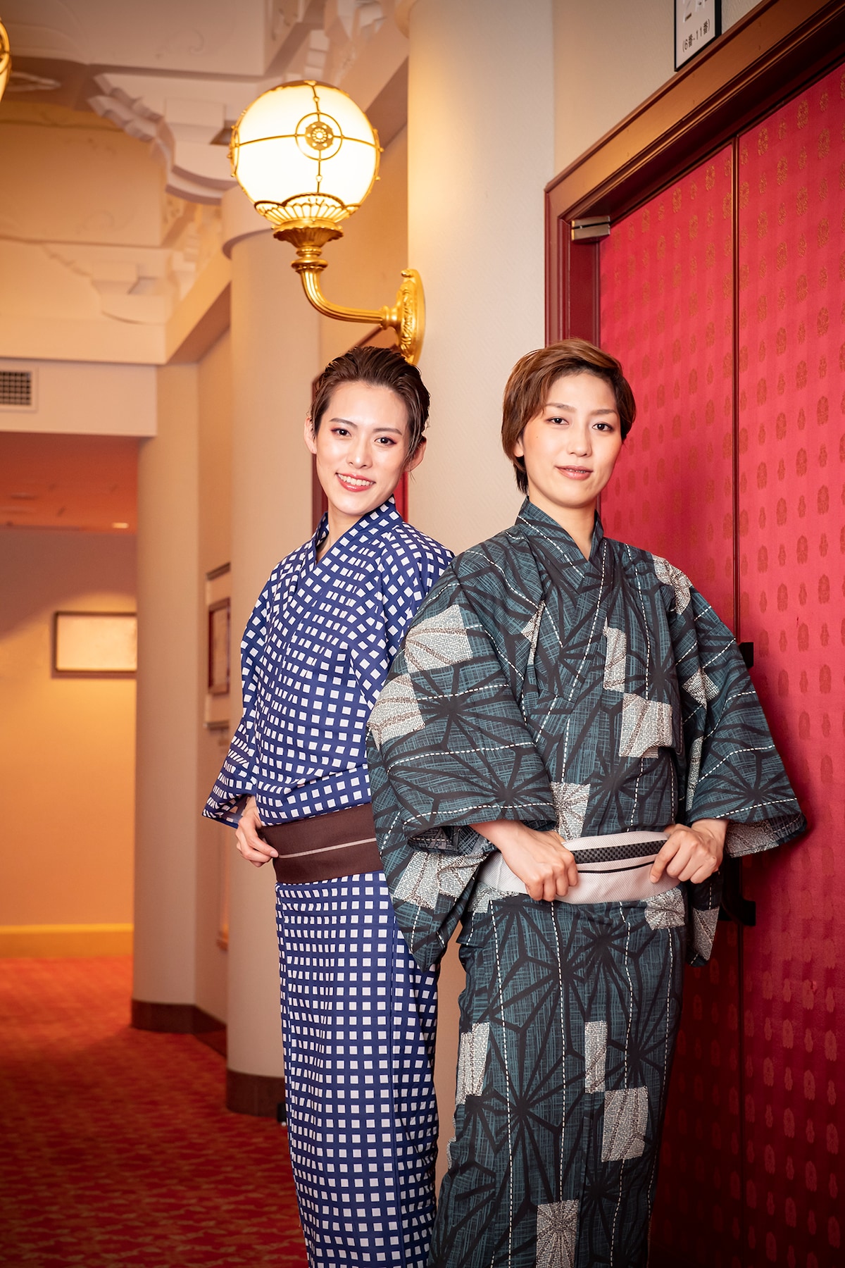 左から翼和希、華月奏。