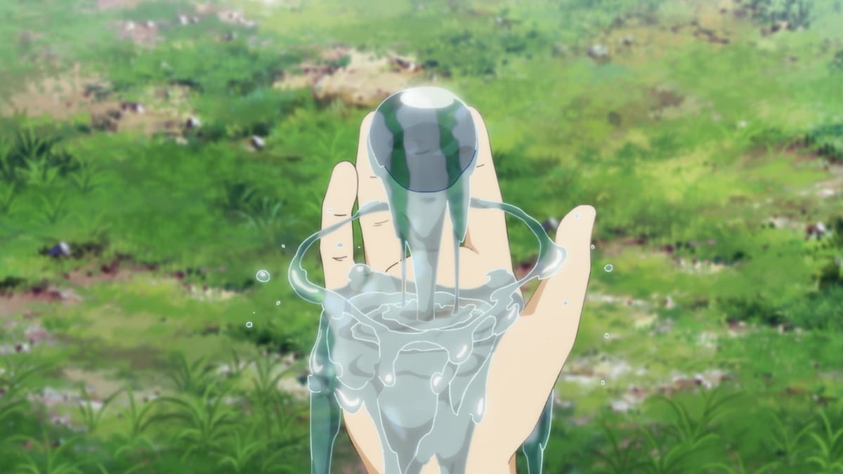 アニメ「水属性の魔法使い」より。