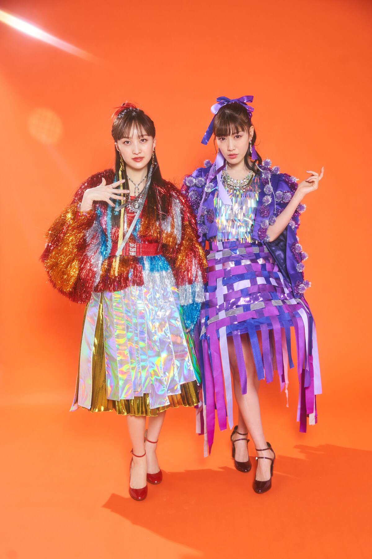 左から百田夏菜子、高城れに。