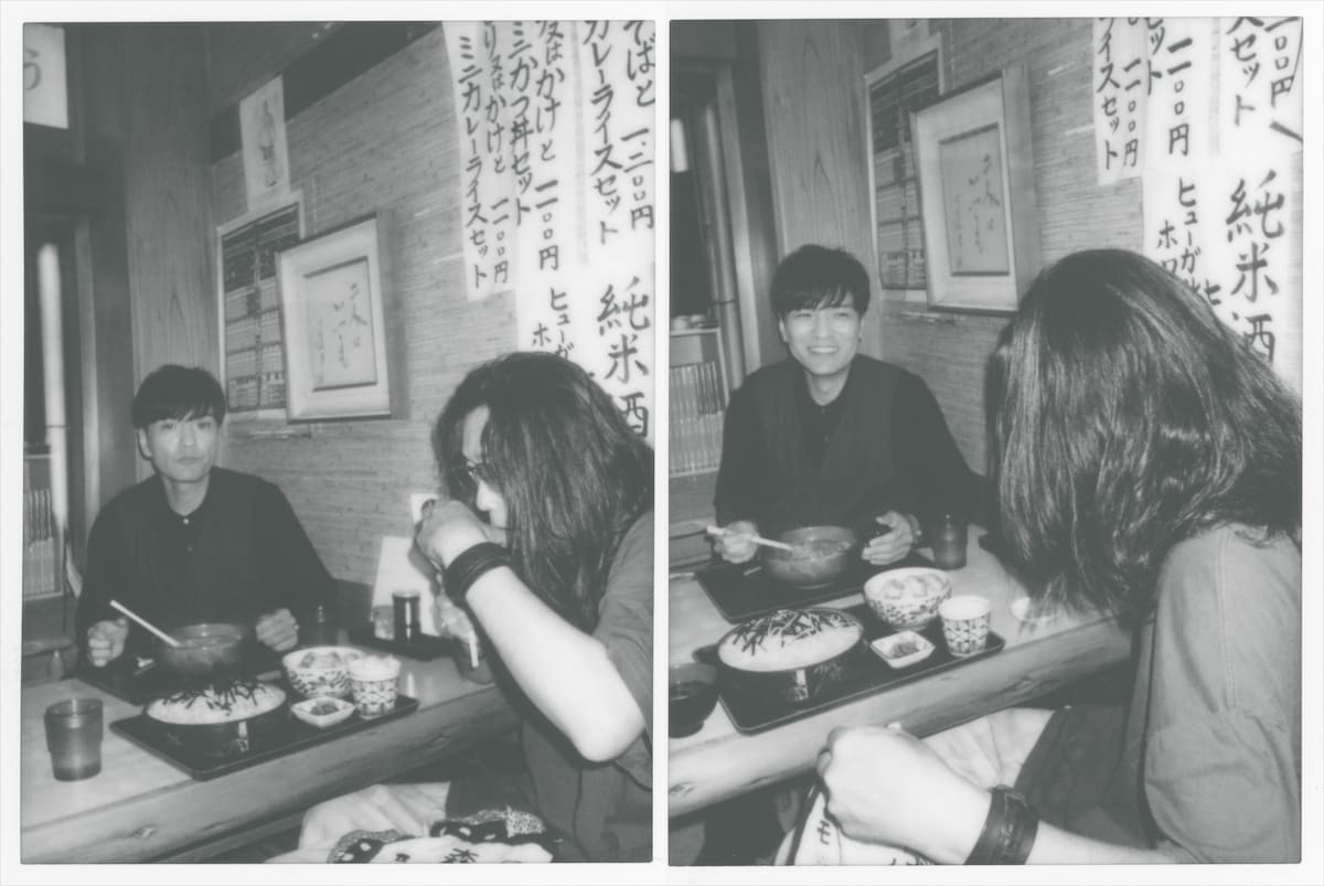 左から森山直太朗、番場秀一。