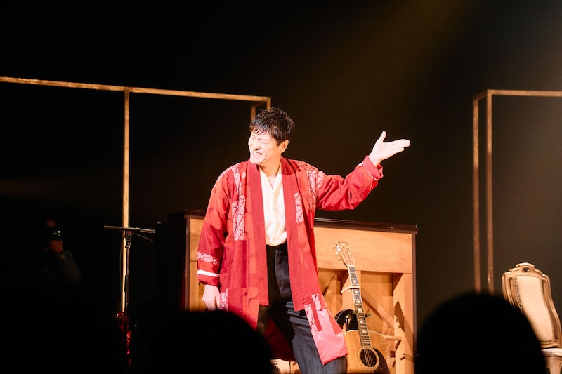 「Yeeeehaaaaw!」初日のワンシーン。