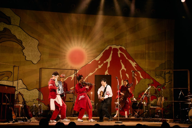 「Yeeeehaaaaw!」初日のワンシーン。