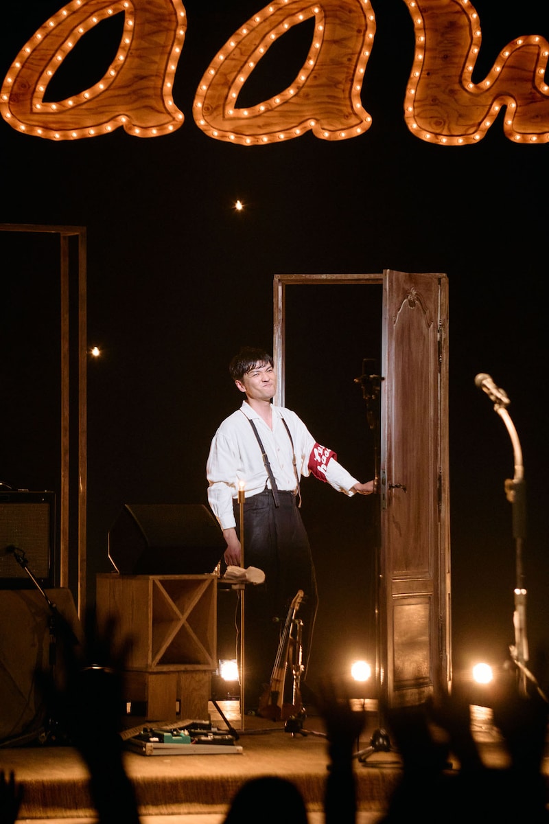 「Yeeeehaaaaw!」初日のワンシーン。