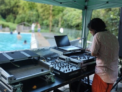 「moto g52j 5G Ⅱ」で撮影した「ONE MUSIC CAMP」の会場内。（撮影：取材スタッフ）