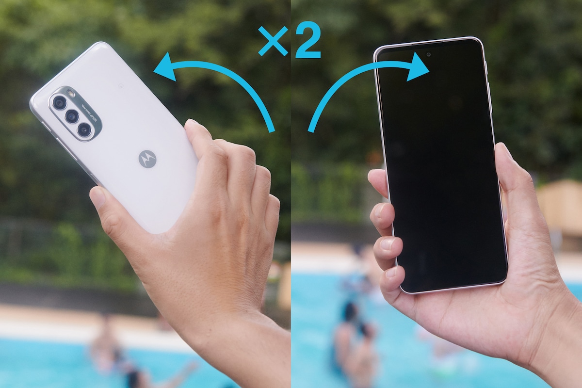 手首をひねってカメラを起動する“クイックキャプチャー”を駆使すれば、移動の多い野外フェスでも風景やフードなどをスムーズに撮影することができる。