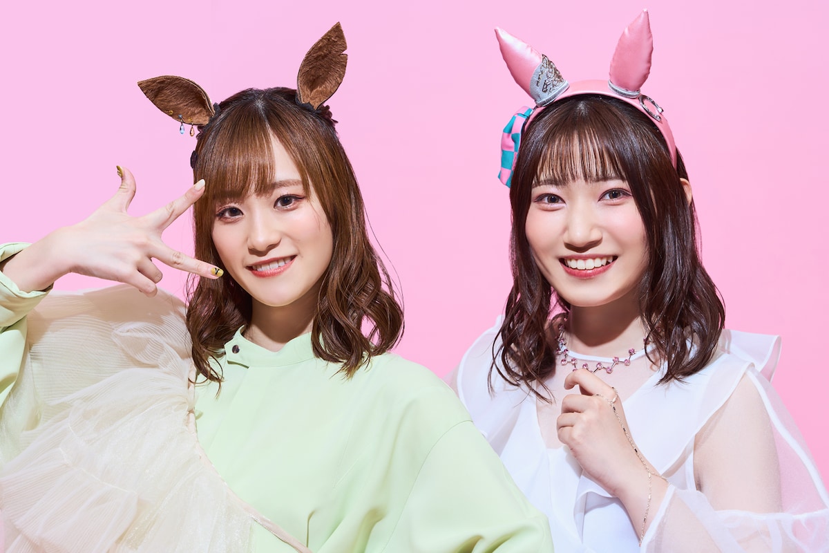 左から藤本侑里、福嶋晴菜。