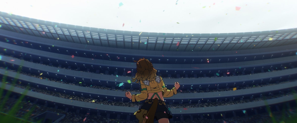 劇場版「ウマ娘 プリティーダービー 新時代の扉」より、ジャングルポケット。