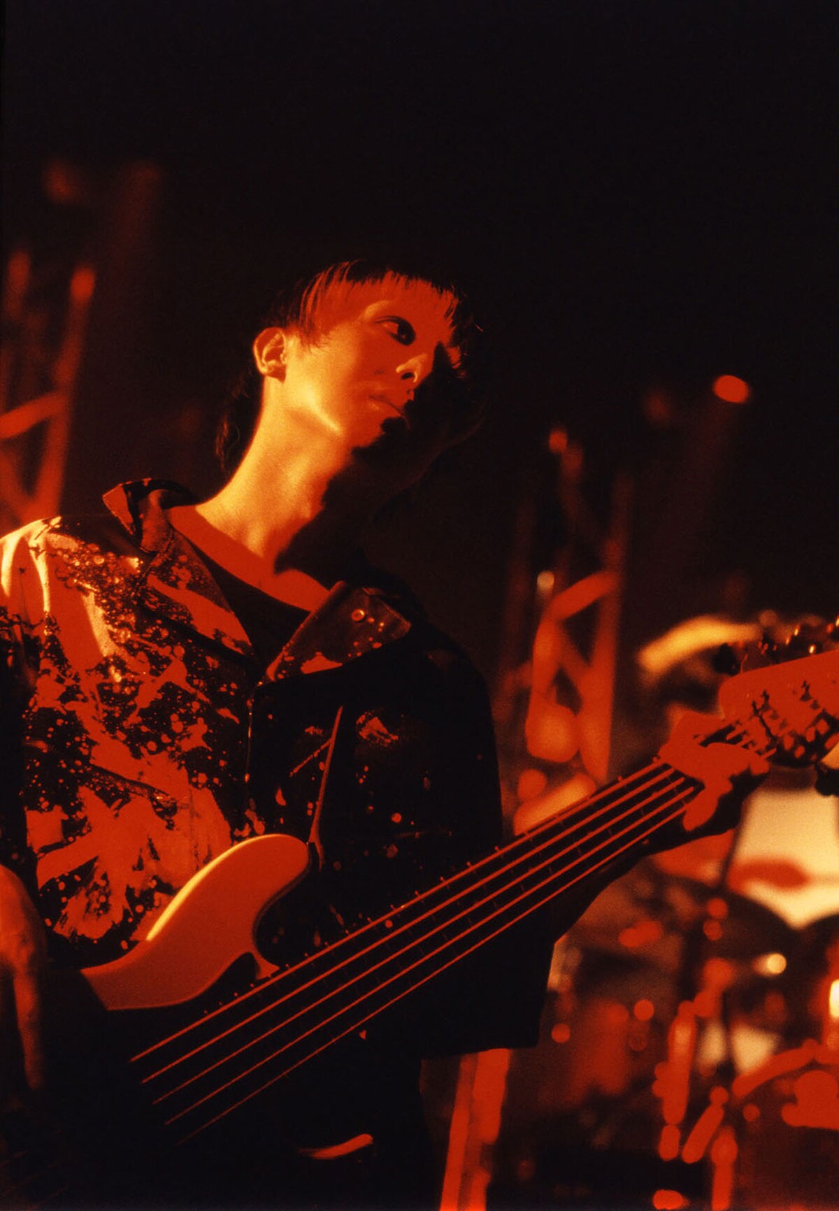 2000年前半のライブよりYUKKE（B）。