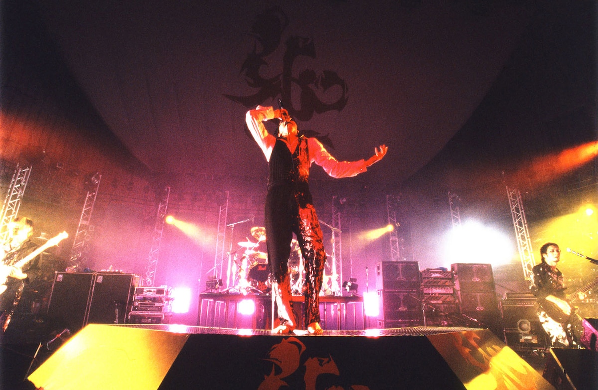 2000年前半のライブの様子。