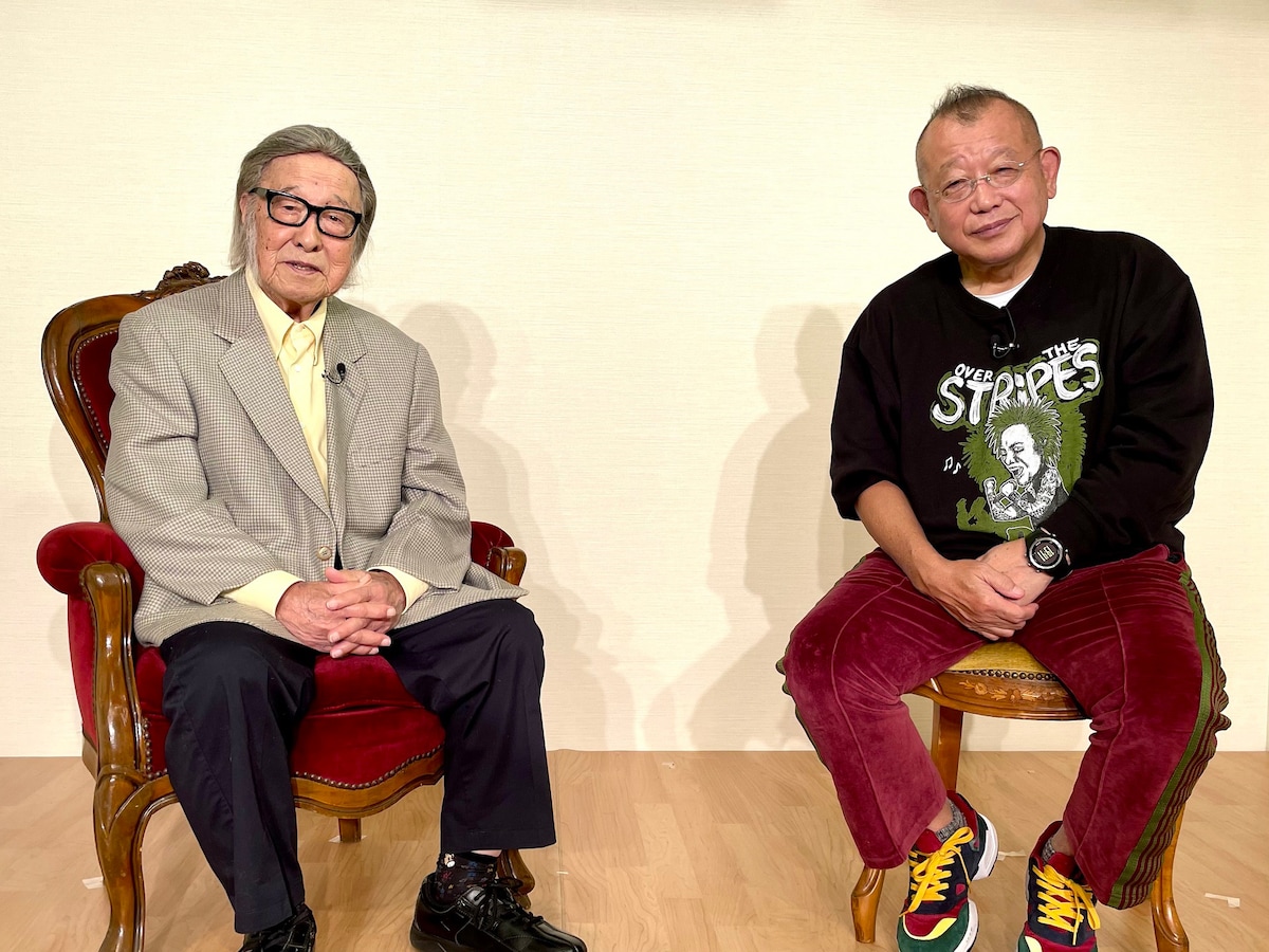 左からキダ・タロー、笑福亭鶴瓶。