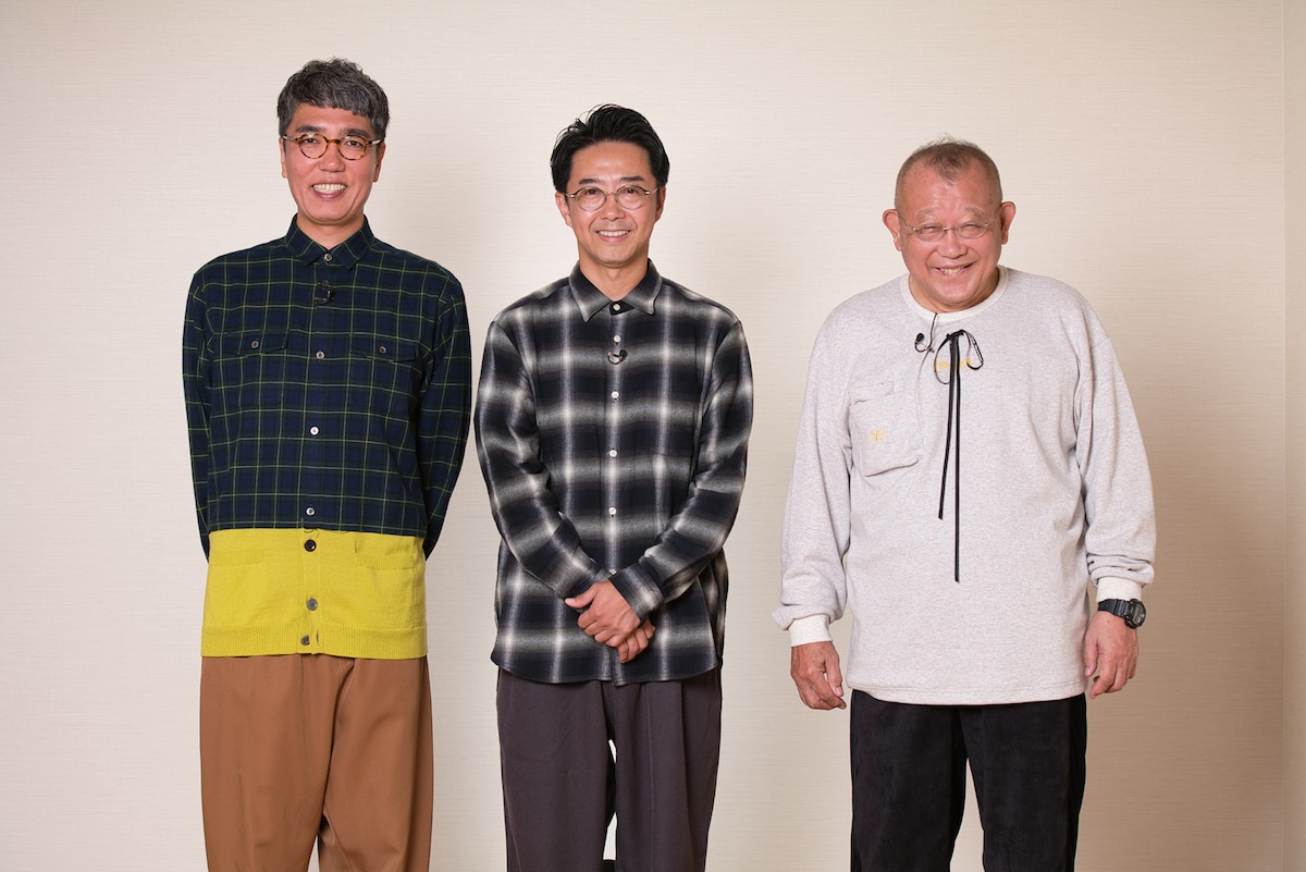 笑福亭鶴瓶とおぎやはぎ。