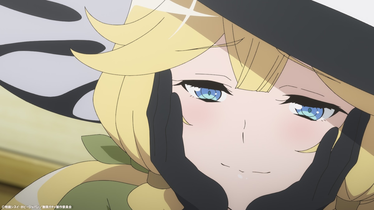 TVアニメ「無限ガチャ」よりエリー。