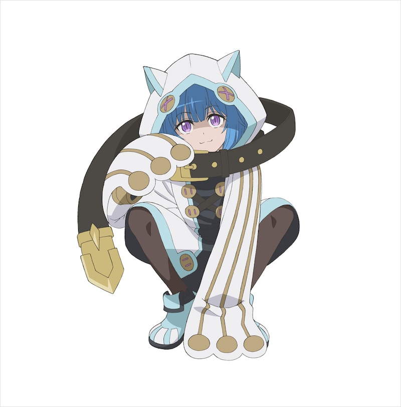 アオユキ(CV:井澤詩織)。レベル9999の天才モンスターテイマーで、あらゆるモンスターを従わせる。