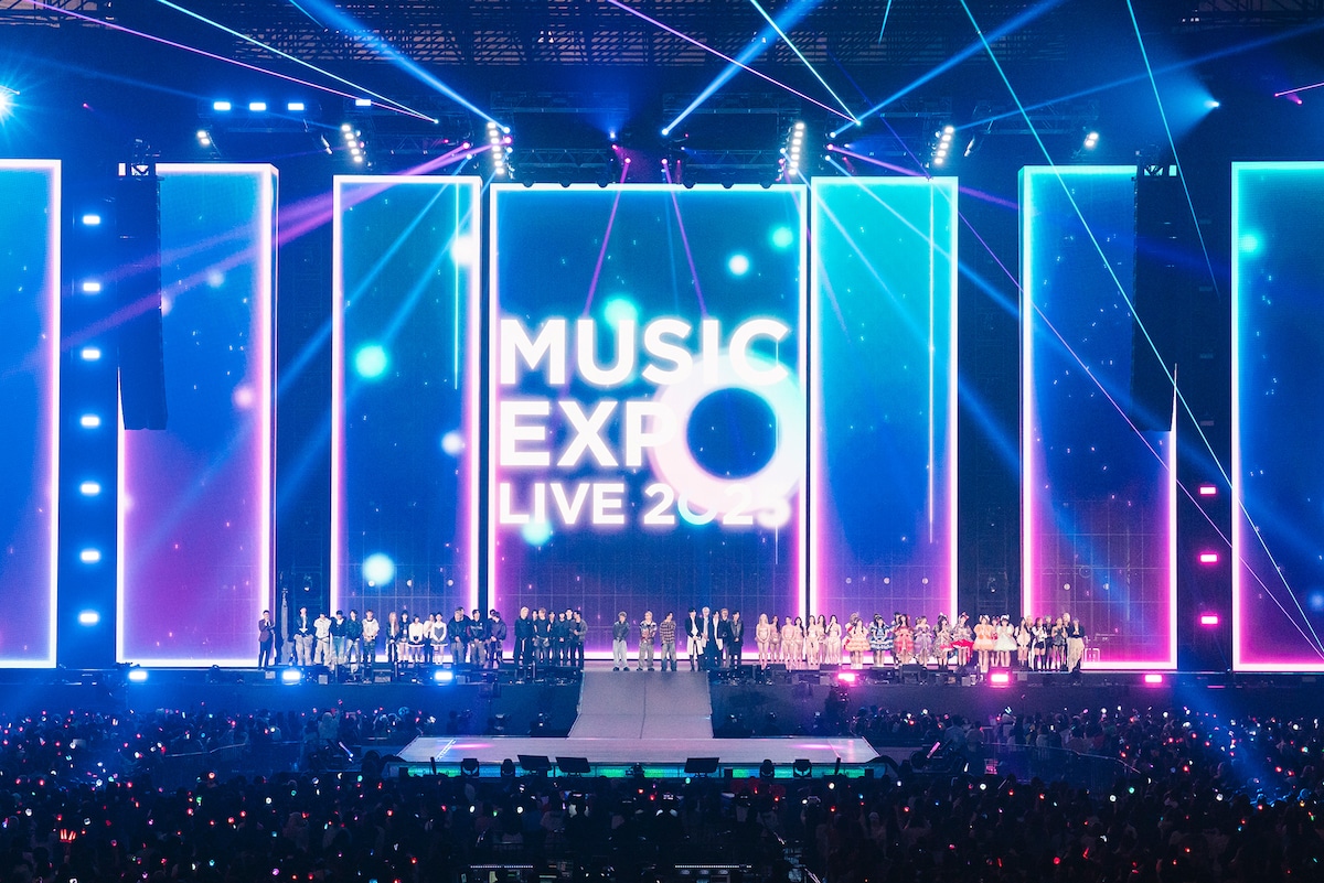 「MUSIC EXPO LIVE 2025」の様子。