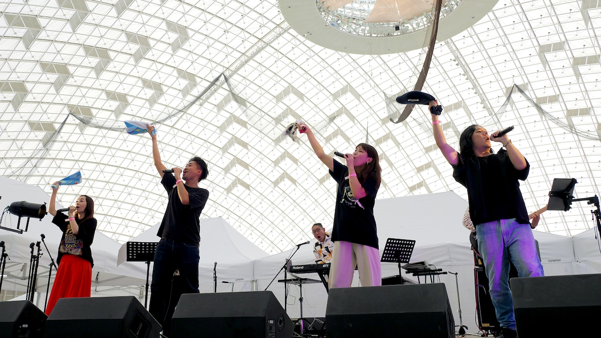 おかとやまと、ミヤジタカユキ、天野由香、奥田美和。