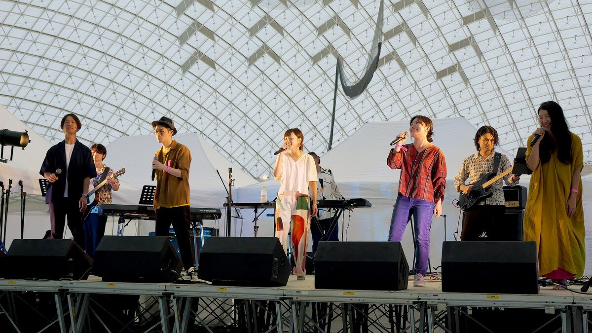 竹渕慶、上栗大雅、MIHO、クラマルイ、つかさあきの。