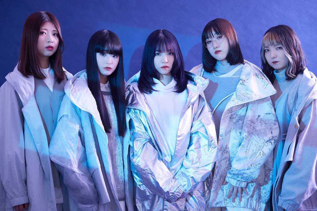 左からよせい、作山由衣、ゆゆん、実果、大原きらり。