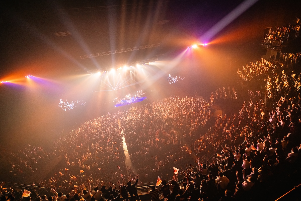 「TSUYOSHI NAGABUCHI HALL TOUR 2025 "HOPE"」の様子。