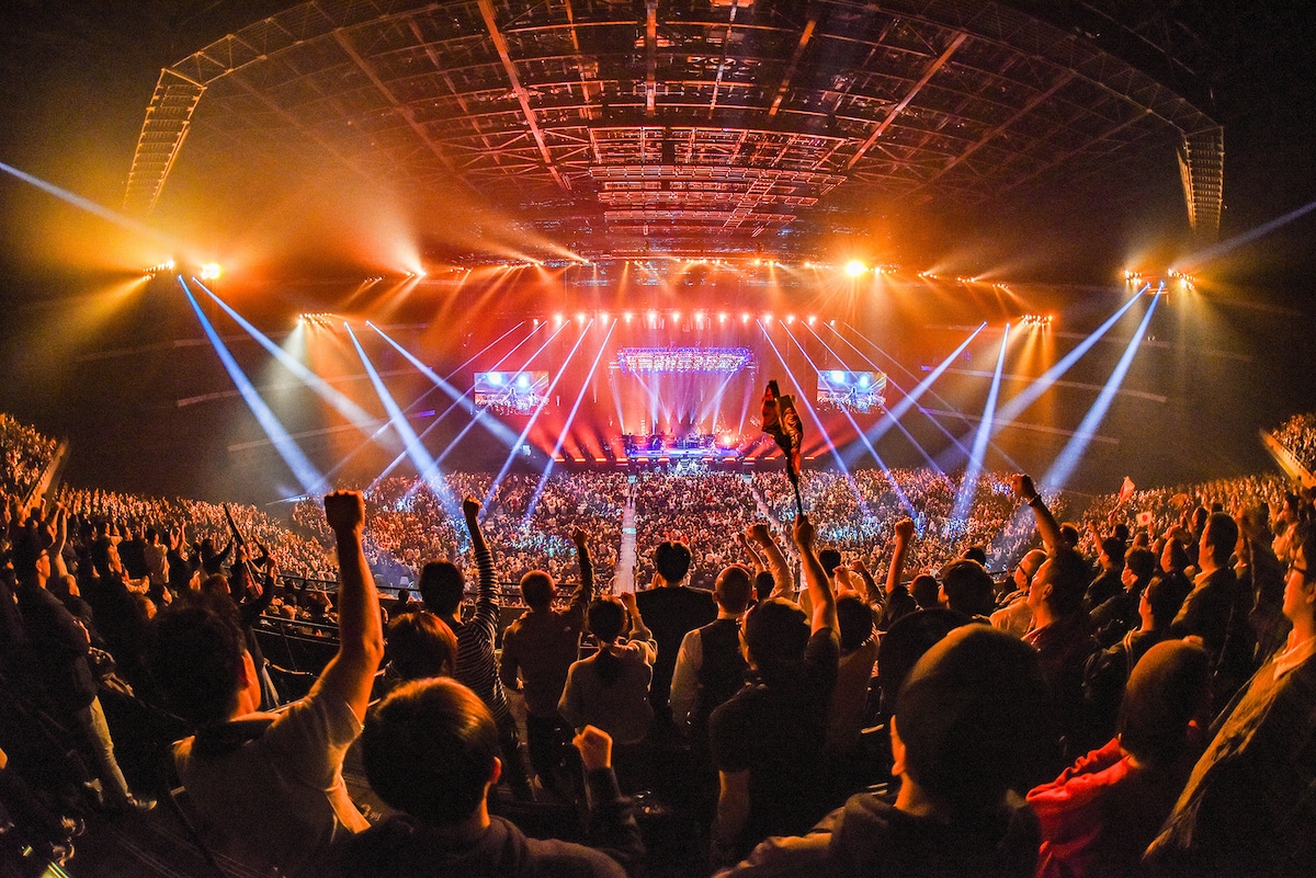 「TSUYOSHI NAGABUCHI 7 NIGHTS SPECIAL in ARENA」の様子。（撮影：河上良）