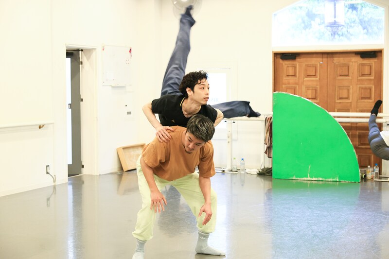 「星の王子さま」リハーサルの様子。