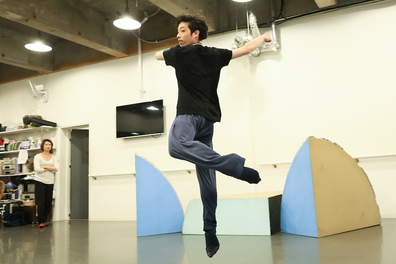 「星の王子さま」リハーサルの様子。