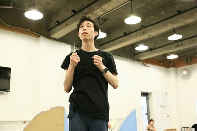 「星の王子さま」リハーサルの様子。