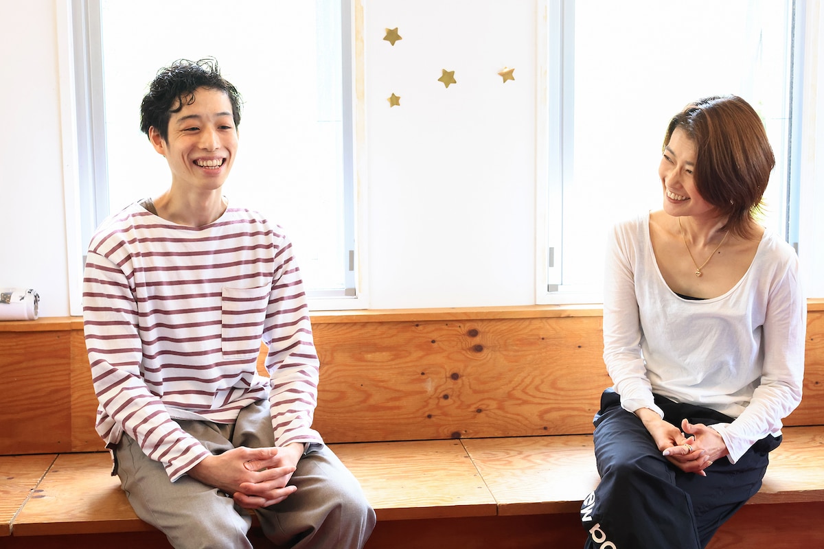 左から二山治雄、池上直子。