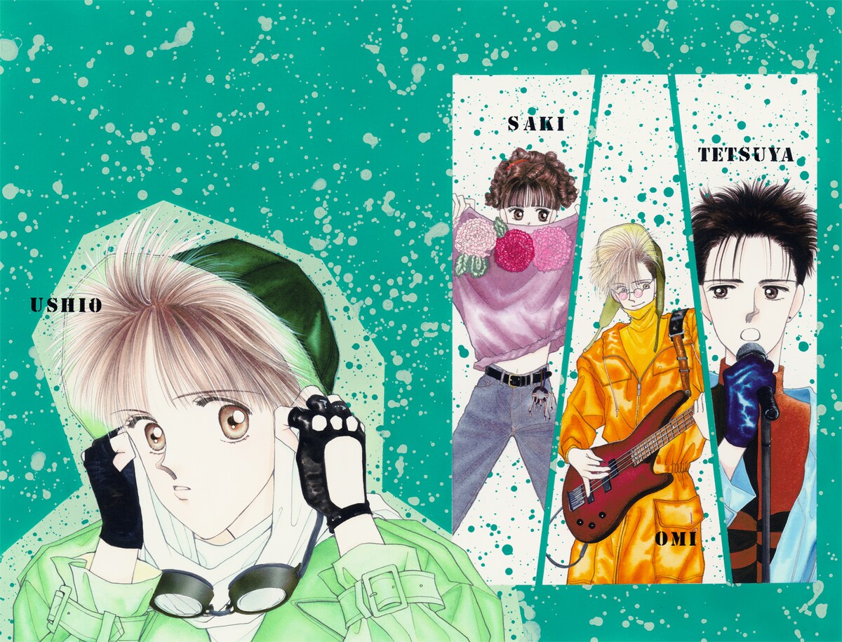 「RED」のイラスト。