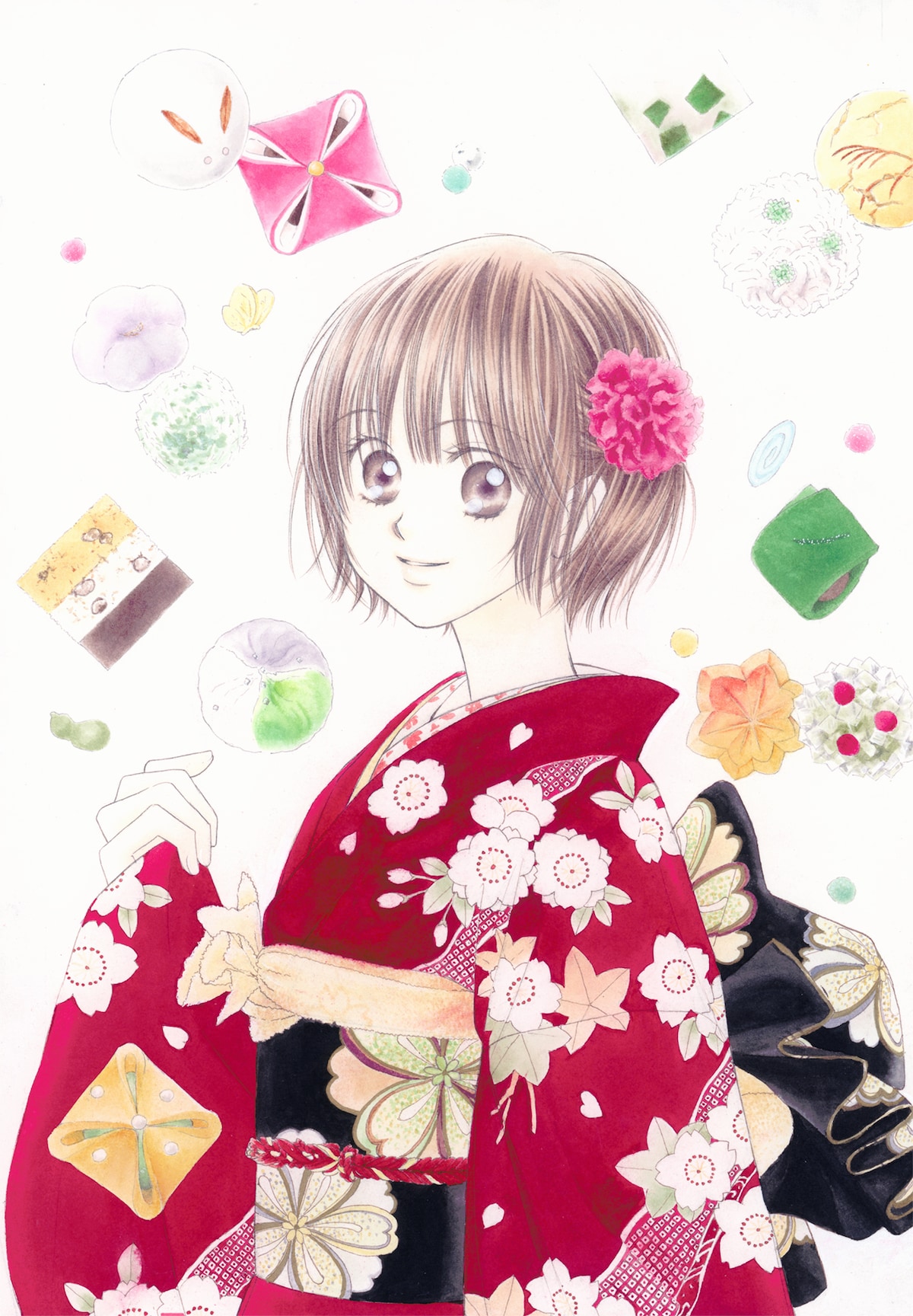 「京＊かのこ」のイラスト。