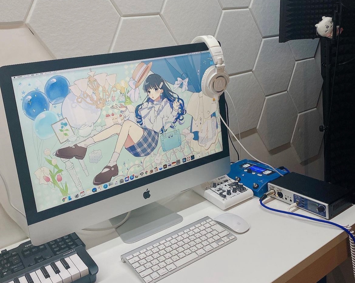 七海うららの配信部屋。