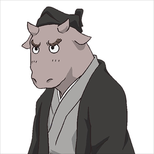 牛顔の中級妖怪(CV:下崎紘史)