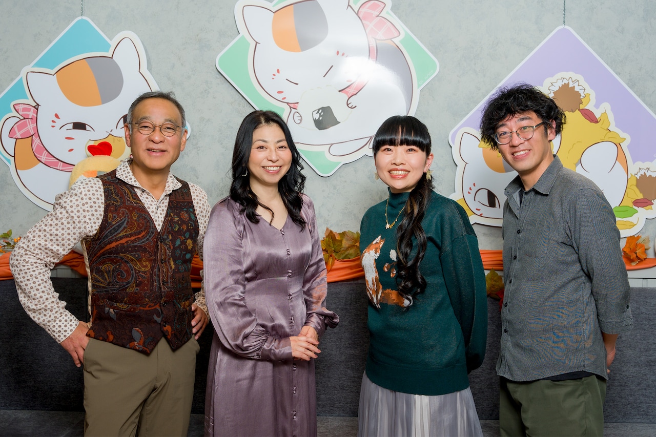 アニメ「夏目友人帳 漆」犬の会メンバー（松山鷹志、下崎紘史、岡村明美、知桐京子）座談会- コミックナタリー 