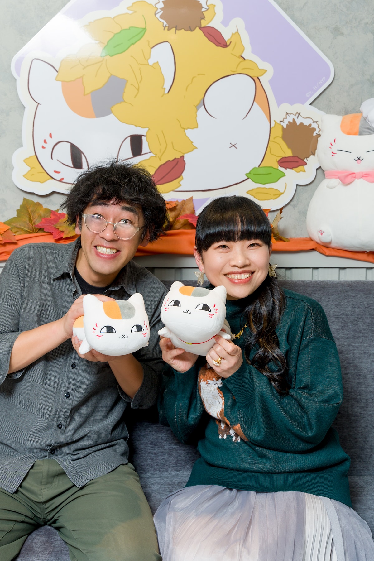 左から下崎紘史、知桐京子。