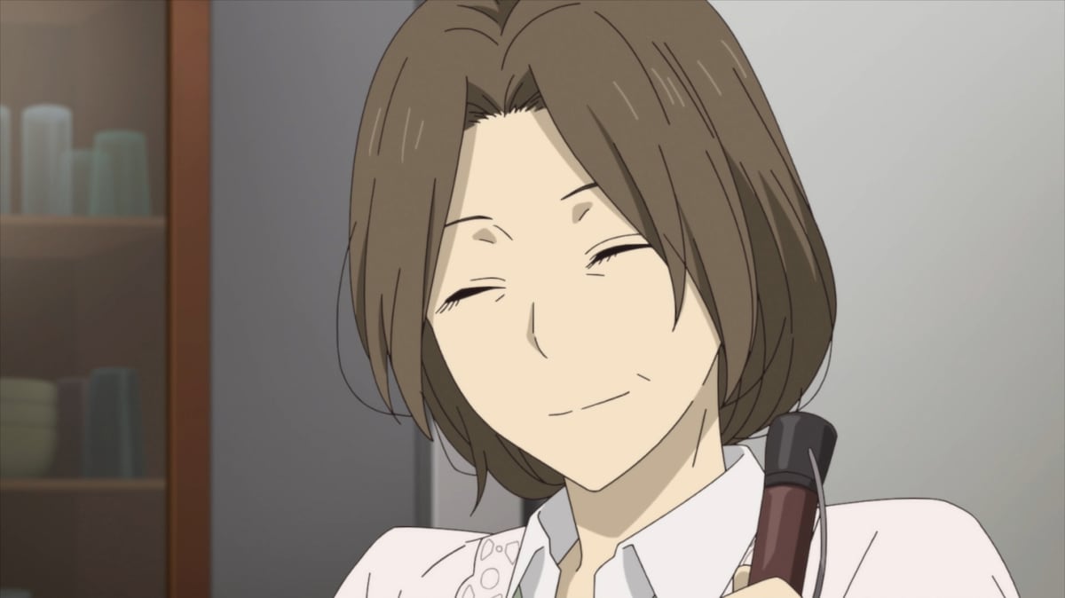 TVアニメ「夏目友人帳」第7期1話より、塔子。